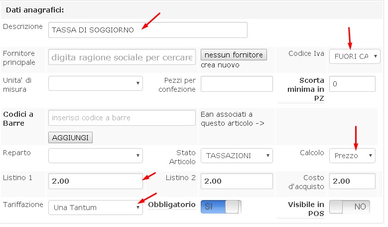 Configurazione e gestione dellimposta di soggiorno Imposta di soggiorno